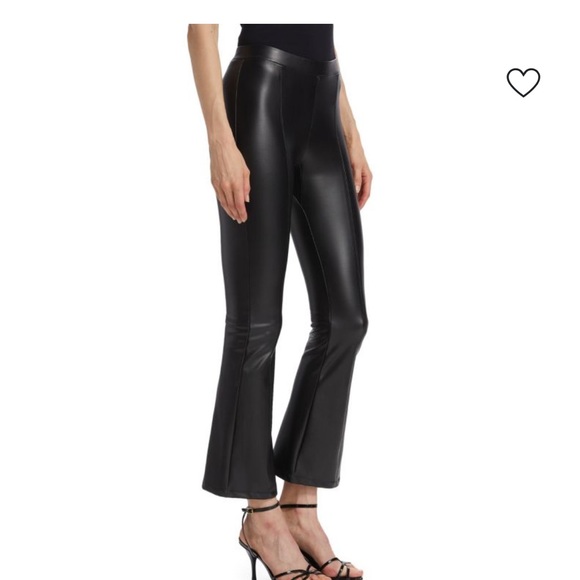 Generation Love Faux Leather Flare Pants - Picture 1 of 7